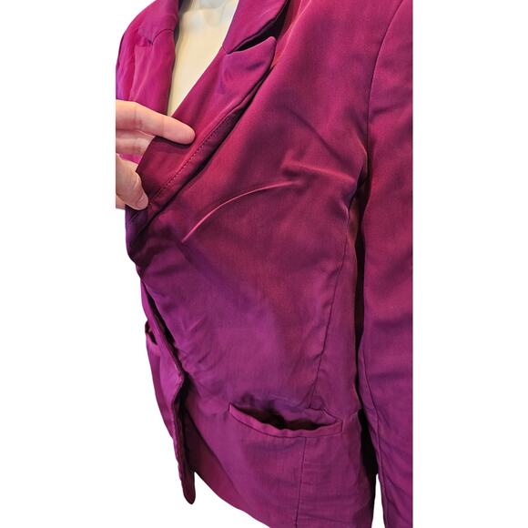 Endless rose single breasted blazer purple sz S proffesional business casual - Picture 5 of 11